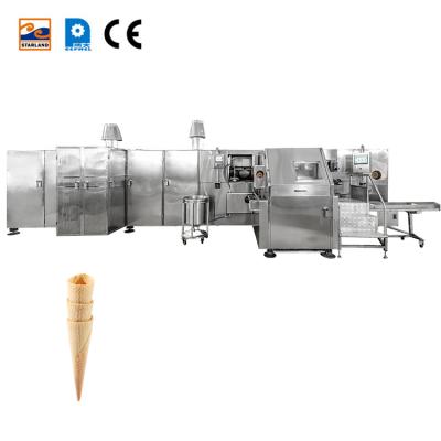 Factory Direct Fully Automatic Barquillo Cone Baker Biscuit Maker Machine