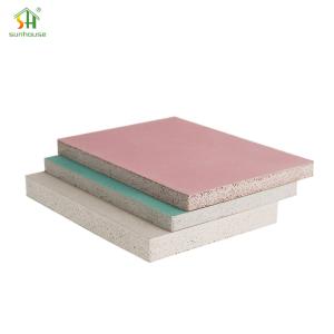 Gypsum Board Plasterboard Interior Exterior Decoration Use for Building