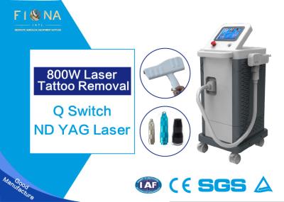 600W Ice Cooling Laser tattoo Removal Machine , Laser Tattoo Removal White Color