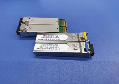 TX1550nm Optical Transceiver Module BIDI SFP 1.25 G 1310nm 20km For Fast Ethernet