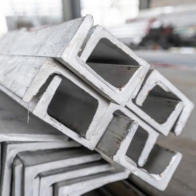 310S 304 201 316 Stainless Steel U Channels Construction Shipbuilding Petroleum