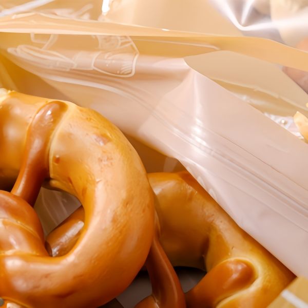 Transparent Custom Bakery Packaging Bag Plastic Portable For Homemade Bread