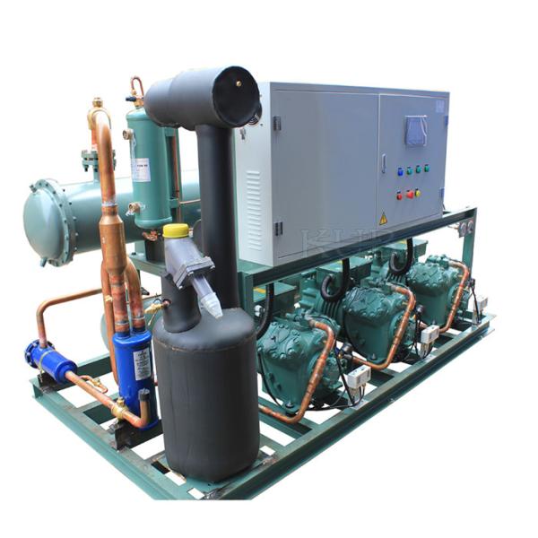 Overload Protection Refrigeration Condensing Unit With Water-Cooled Evaporator And Condenser