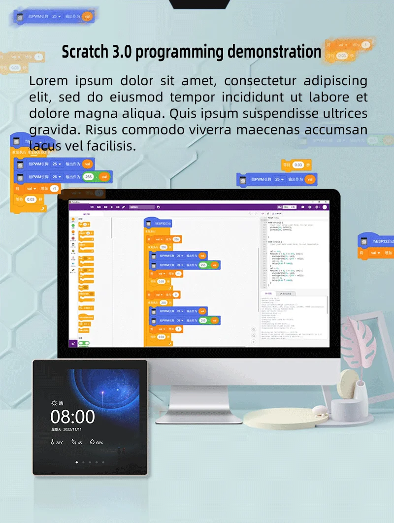 ESP32-4848S040C I Y 1 ST7701 Чип драйвера для высокостандартных приложений IoT