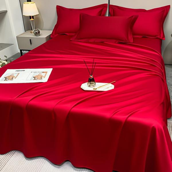 Customization Printed Summer Cool Bed Sheets Knitted Cotton for Home Hotel Ultra Cool