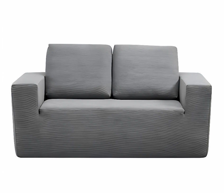 Single Double Seat Convertible Modular Sectional Sofa Fabric Tofu Block Frameless Cloud Couch Compressed Sofa Living Room School