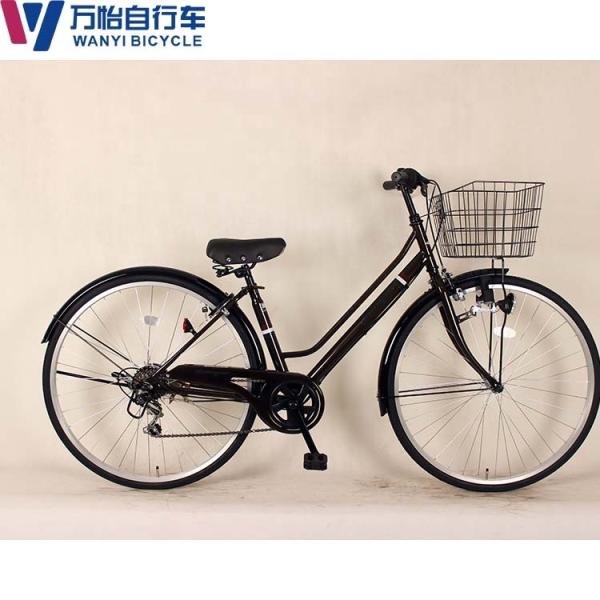 27 Inch Adult Urban City Bicycles Six Speed Shimano Frame Steel Road Bike