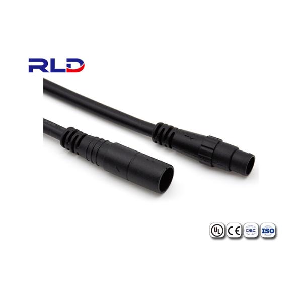 Electric Bike 10 Pin Waterproof 28AWG Male Female Connector