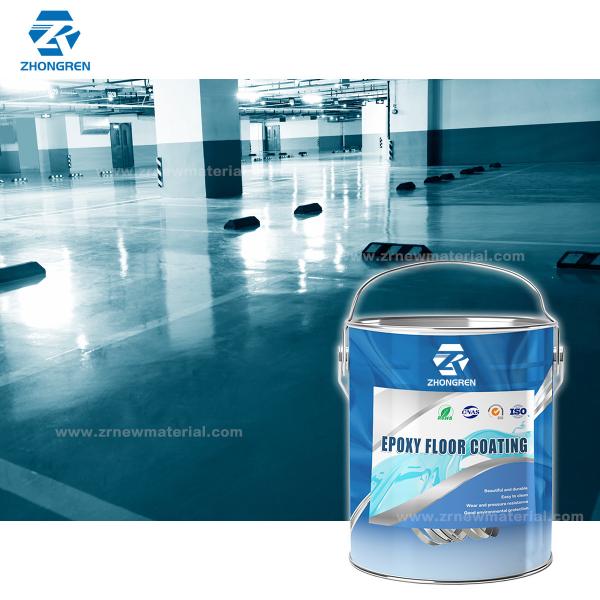 Customization Self Leveling Epoxy Floor Coating Two Part Epoxy Paint Seamless Finish