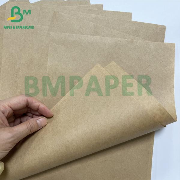 Strong Food Grade 65 70 GSM Unbleached Brown Package Bag Paper
