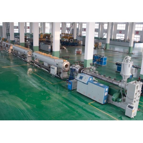 Штрангпресс трубы Hdpe управлением OD250mm 75kw 450kg/H PLC