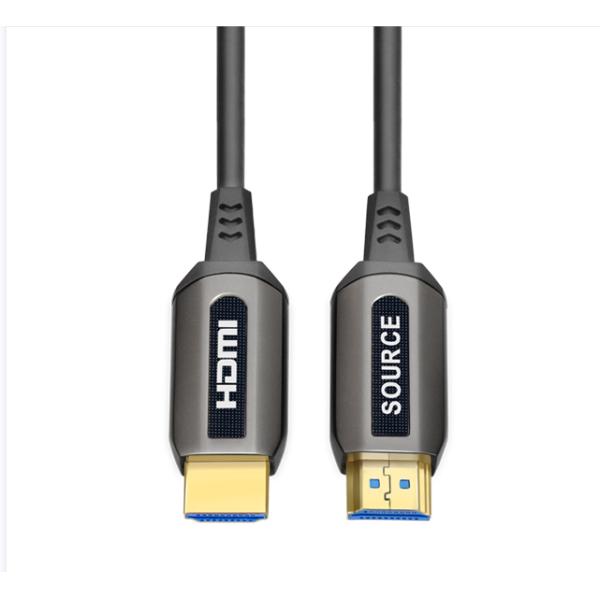 18Gbps 2160P 1080P 4K Optical HDMI Cable 6.6Ft Hdmi Over Fiber Cable