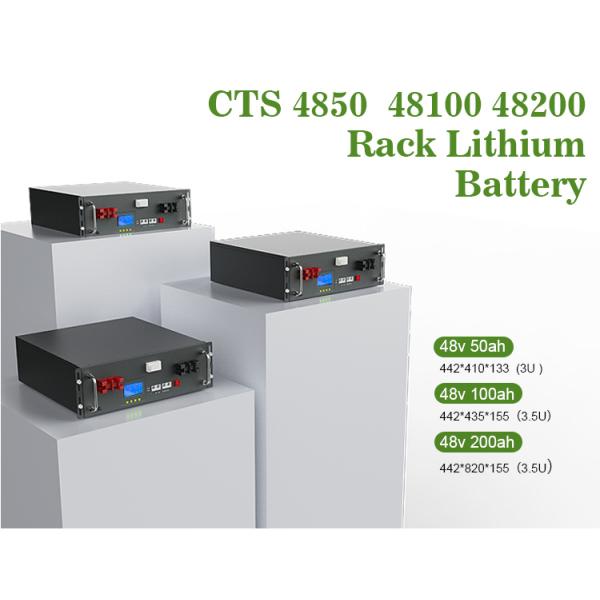 Блок батарей 48V 100Ah фосфорнокислого железа лития LiFePO4 для домашнего хранения солнечной энергии