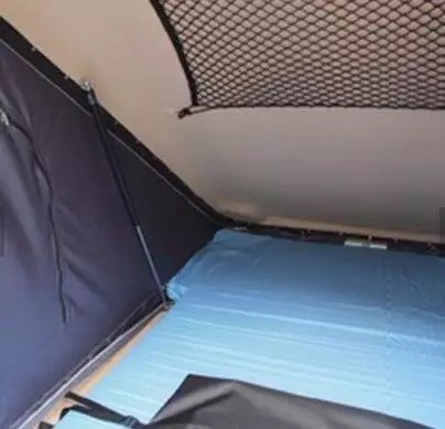 Tearproof Canvas Heavy Duty ABS Shell Car Camping Tent