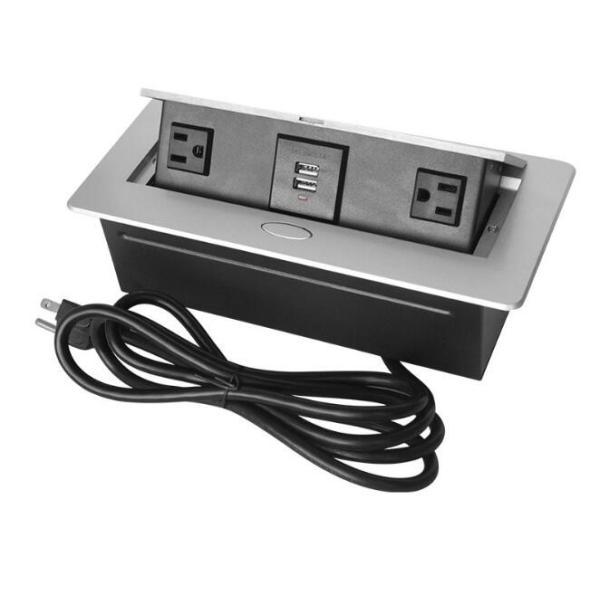 American Standard Desktop Pop Up Power Socket / Conference Cable Box Evoline Pop