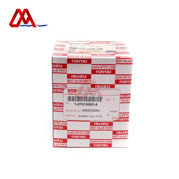 Masters 1-87610093-4 Filtro de aceite 1876100934 para el motor ISUZU NPR/NPR-HD 4HK1