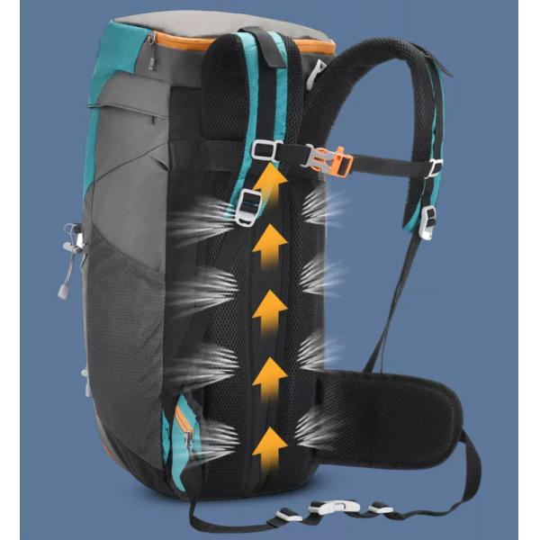 ODM Nylon Waterproof Hiking Backpack 40L Outdoor Mountain Equipment Backpack