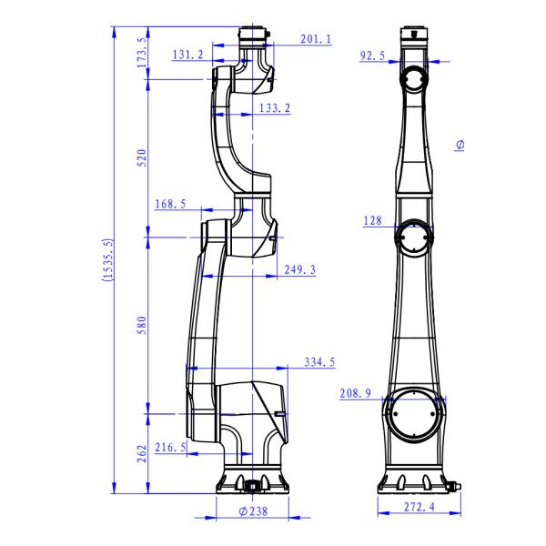 Pick and Place cobot arm Robotic Arm With Customizable Operating System