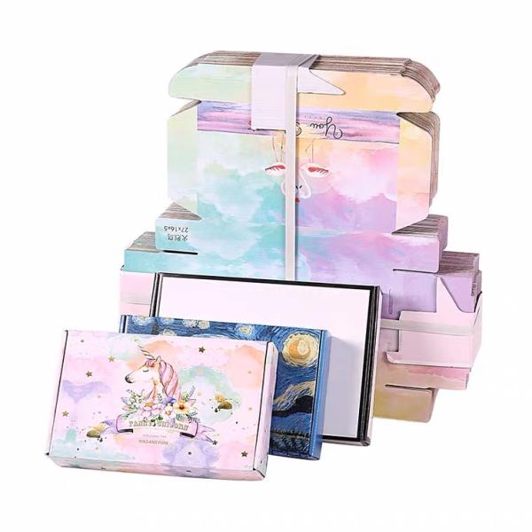 Косметическая упаковочная коробка с упаковкой из переработанных материалов