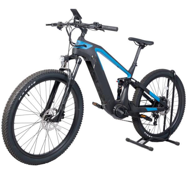 Fast Speed Central Motor Electric Mountain Bike with Color LCD Display and Disc Brake