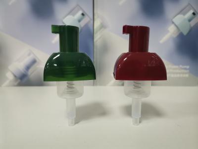 43/410 Plastic Pump Head Foam Bottle Pump For Transparent Bottles
