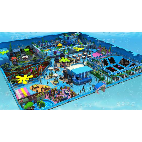 Adventure Park Children Playground Equipment Indoor Baby Soft Play Area