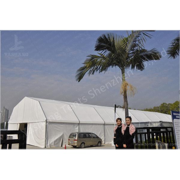 Professional 15X40 M Double Pitch Car Show Outdoor Exhibition Tents Environmentally Friendly