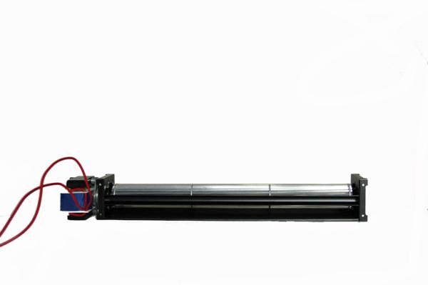120V -240V AC Cross Flow Blower Fan , Industrial Tangential Fan Metal Frame