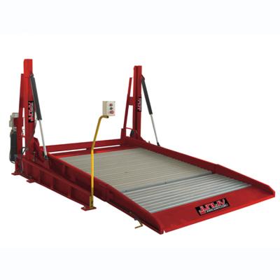 PLC Control Auto Parking Lift Durable Two Post Total Width 2574mm Low Noise