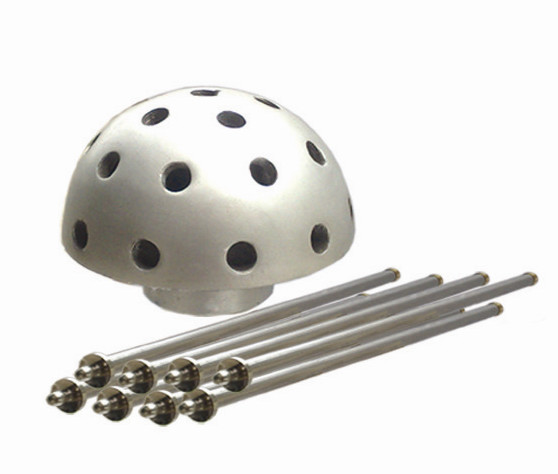 1,5" сопла фонтана танцев 3Д полусферы кристаллические