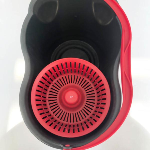 Swivel Wet Dry Commercial Microfiber Mop Hand Press 360 Detachable Magic Spin Mop
