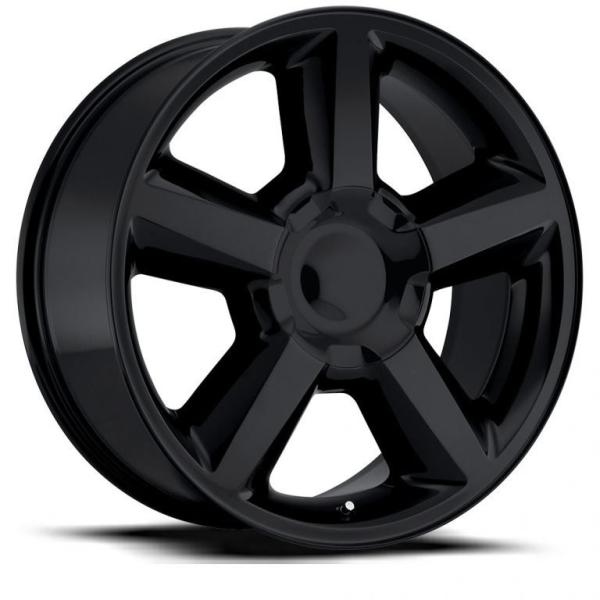 Yukon Tahoe Chevy Polished Chevrolet Replica Wheels 5308 22 Inch LTZ Replica Wheels