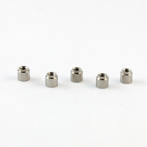 Precision Knurled Stainless Steel Nuts Micro Machining For Equipment Parts