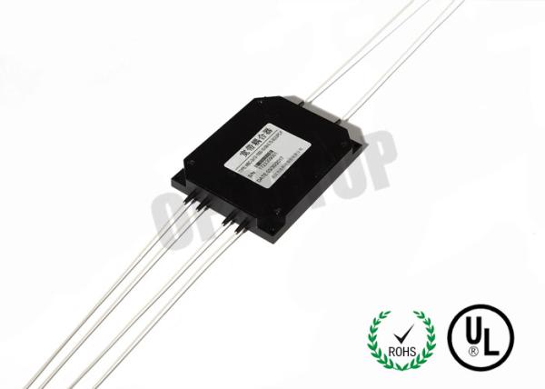 High Reliability Single Mode Fiber Coupler 2x4 , Optical Wire Splitter Mini Sizes