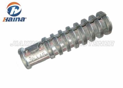 Zinc Alloy Short Type Lag Screw Shield 1/4X1 3/8x1-1/2 ANSI Standard Anchor