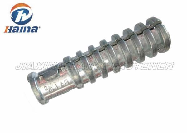 Zinc Alloy Short Type Lag Screw Shield 1/4X1 3/8x1-1/2 ANSI Standard Anchor