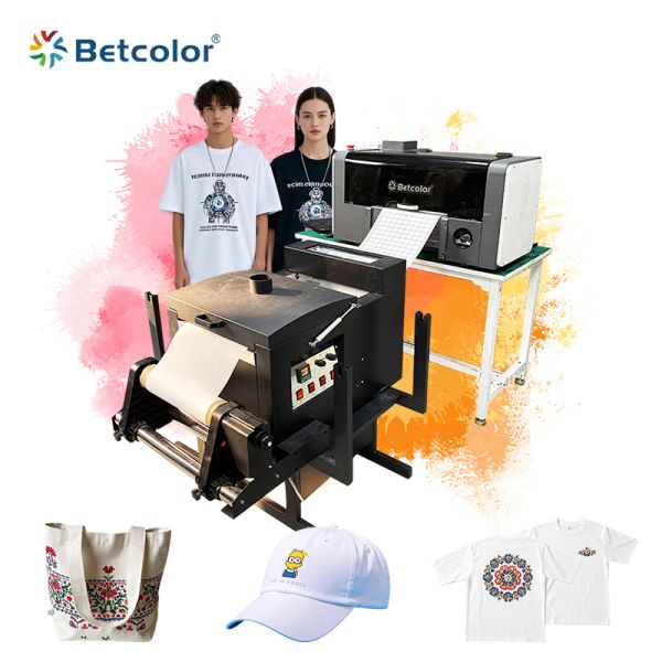 Heat Transfer Printer DTF Printer 2 Heads A3 30CM DTF PrinterXP600/1600A1/I3200-A1 2heads Digital Printing Machine for Garment