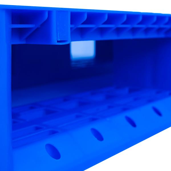 HDPE четырехсторонняя пластиковая подставка для эффективной обработки продуктов питания и напитков