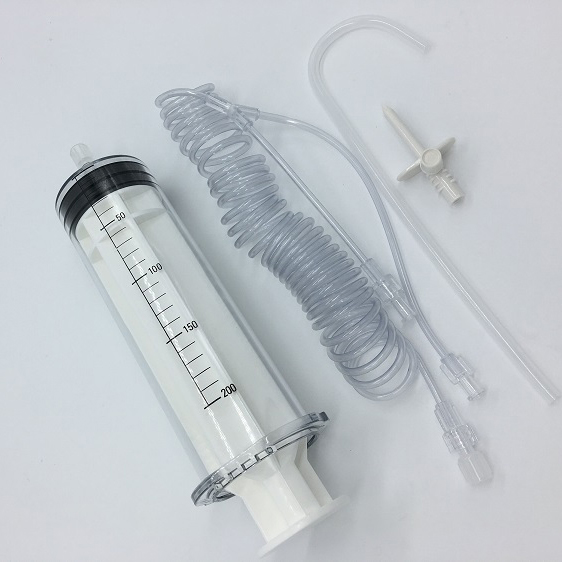Disposable CT Angiographic Syringe for High Pressure Injector