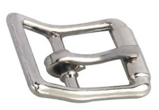 DP-923Z Zinc Alloy Pin Pet Buckles Double Bar Buckle For Leather