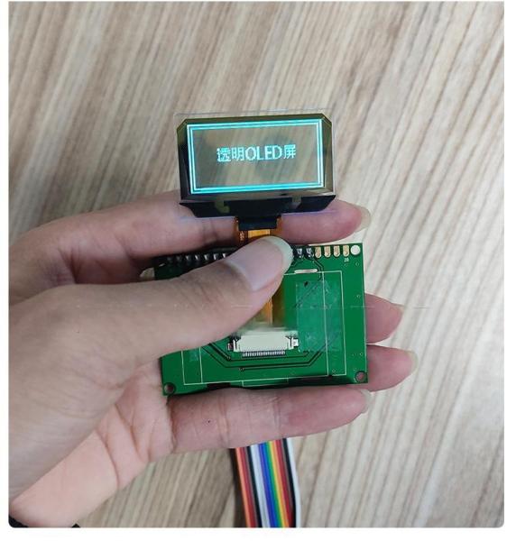 1.51 Inch Transparent Oled Panel Mini Transparent Oled Display For Creative Electronics