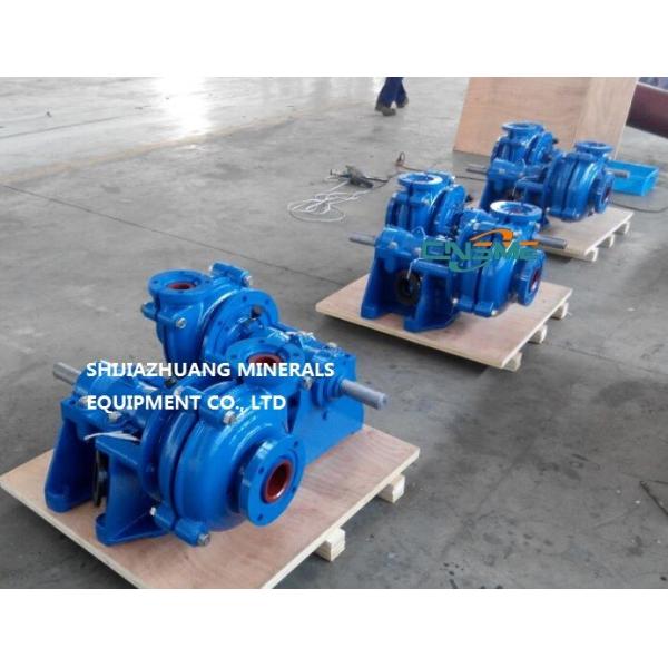Smaller Model of Heavy Duty Slurry Pump Used for Mill Discharge Filter Press with Closed Hard Metal Impellers