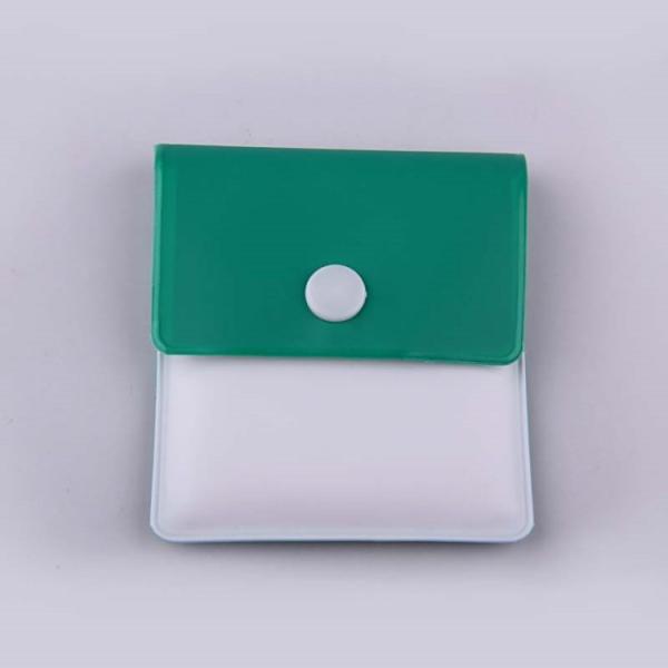 EVA PVC Pocket Cigarette Portable Ashtray Pouch With Alum Foil