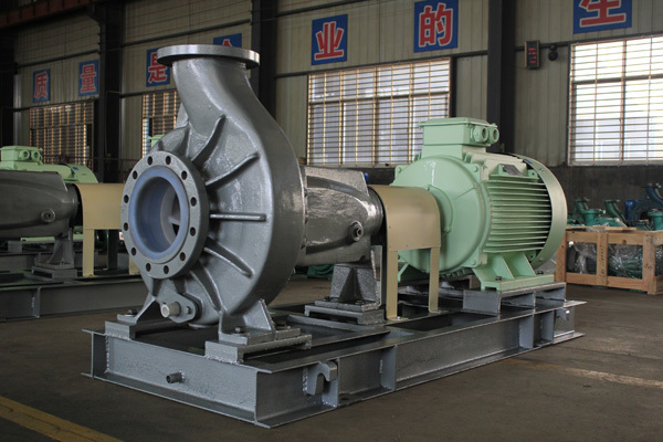 Carbon Steel / Fluoroplastic Corrosion Resistant Centrifugal Pump For Conveying Strongly Corrosive Wastewater