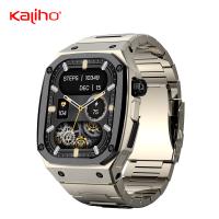 Popular Homens Sport Smart Watches Fitness Tracker Frequência cardíaca Monitoramento de oxigênio no sangue Hd Screen
