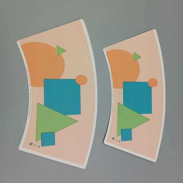 Waterproof Food Grade Single Face Corrugated Paper Roll PE Coated Cup Stock 160-320GSM