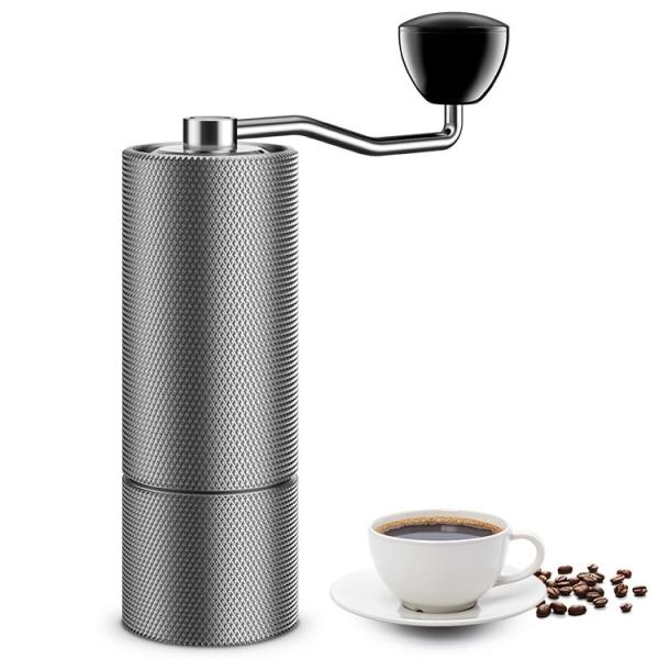 Mini Adjustable Manual Coffee Grinder , Stainless Steel Hand Coffee Grinder Portable