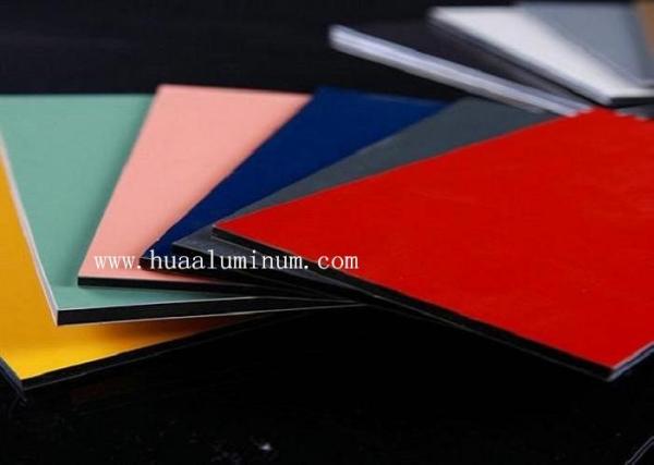 Impact Resistant ACP Aluminium Composite Panel , 1.22x2.44m Aluminum Composite Sheet