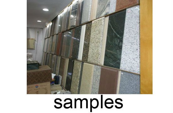 Bancadas brancas do granito do romano de Bianco, bancadas contínuas do banho do granito