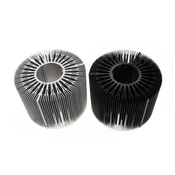 Extruded 6063 Aluminum Extrusion Profiles Anti Corrosion For LED